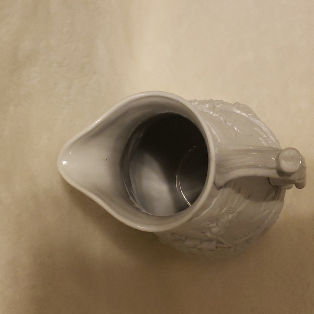 Ceramic Floral Pitcher - Picture 4 of 5